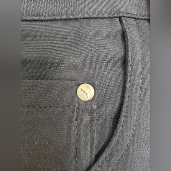 (36x32) Puma Casual Trousers Black - Picture 3 of 10